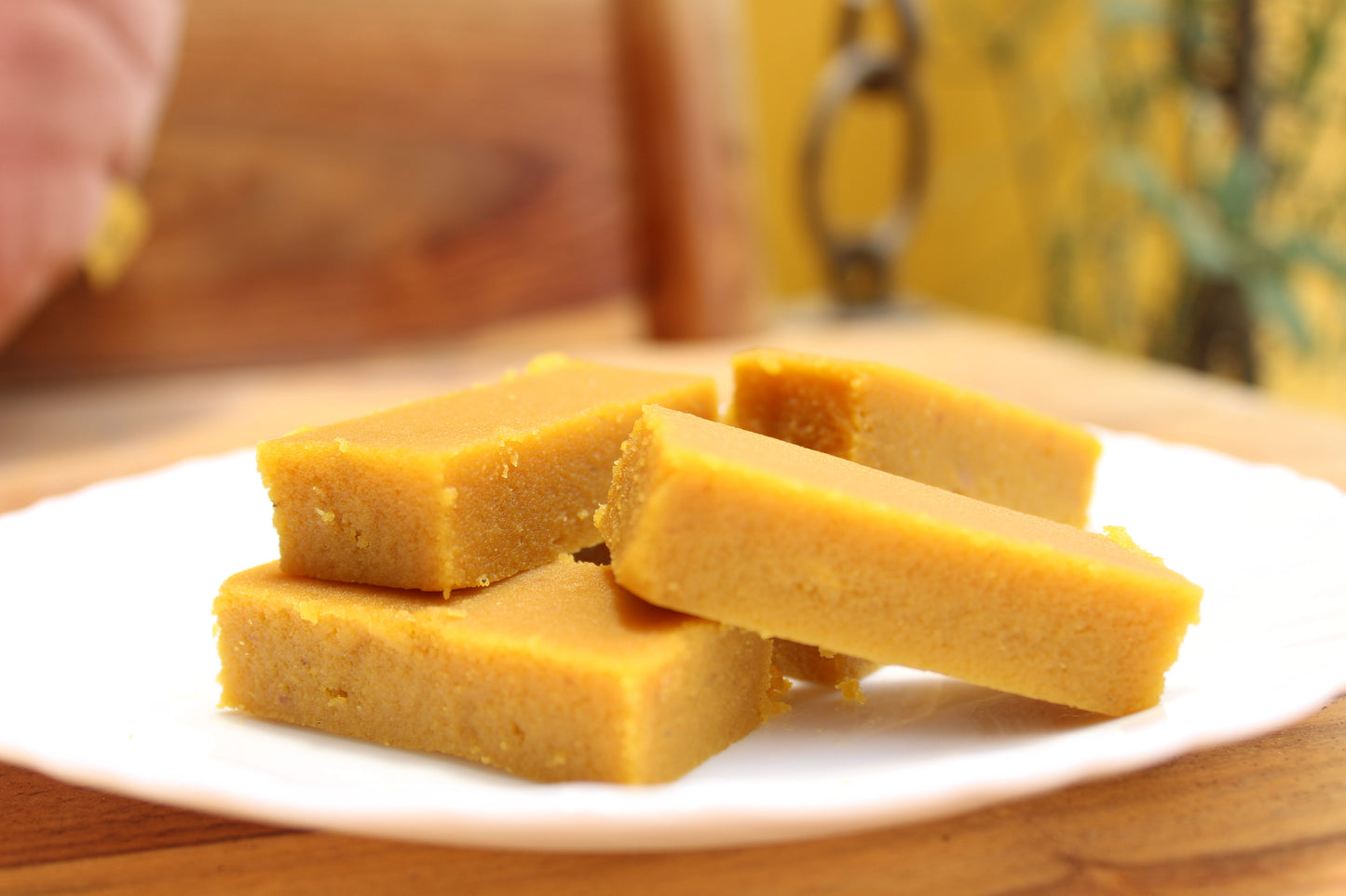 Vegan Mango Mysorepak