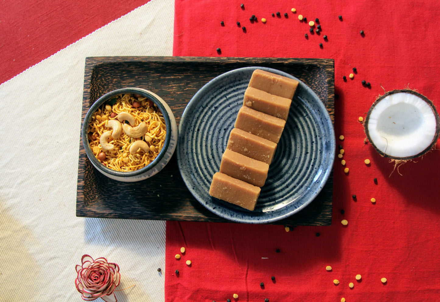 Bestselling Vegan Sweets Bundle - Halwa+Mysorepak+Mixture