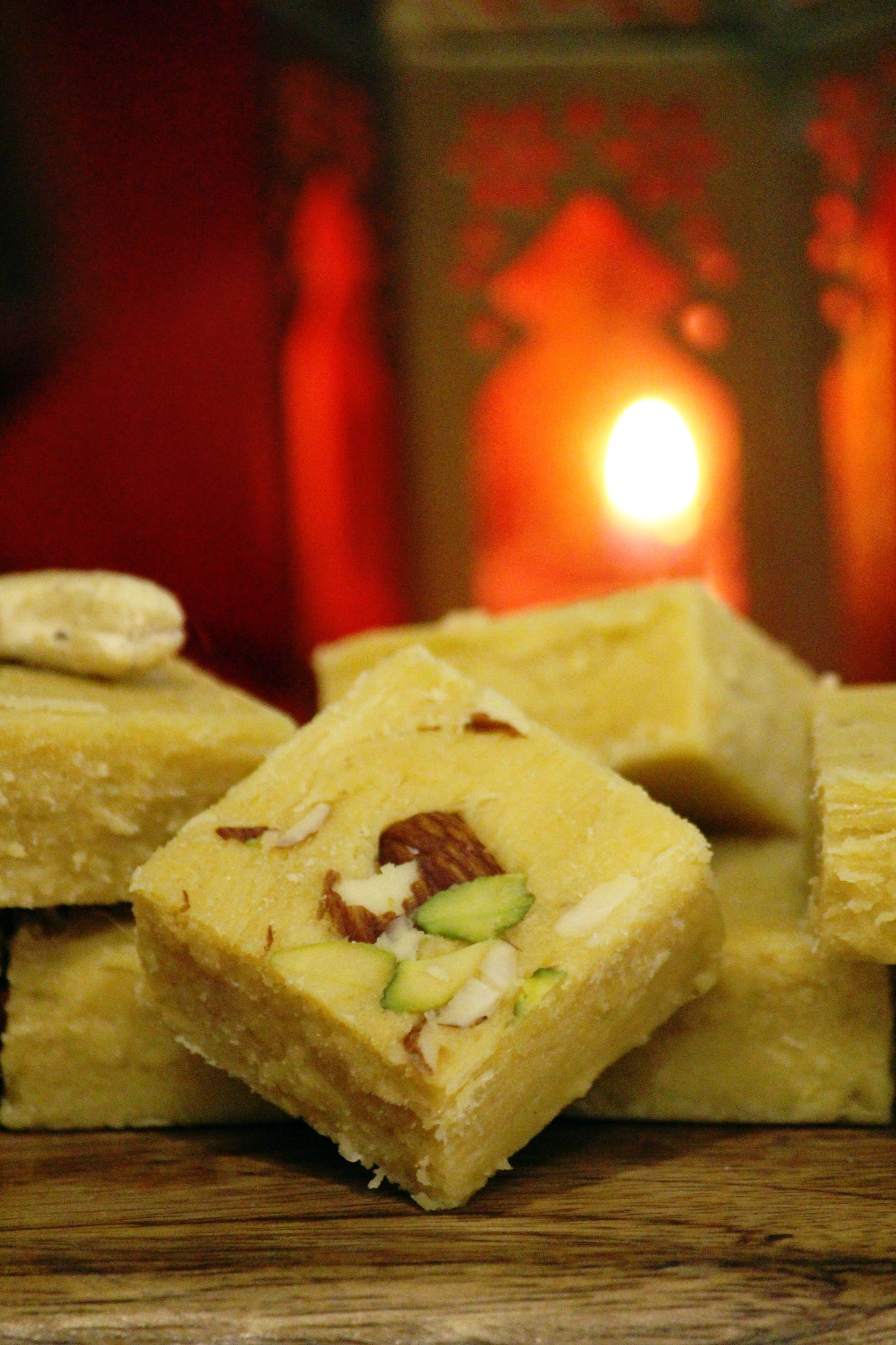 Vegan Soan Papdi