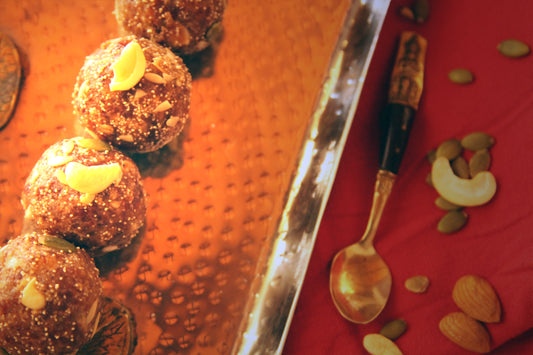 Vegan Iron Man Ladoo