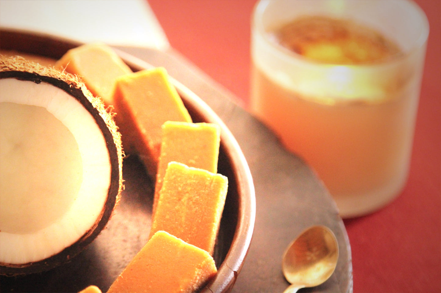 Vegan Coconut Milk Mysorepak