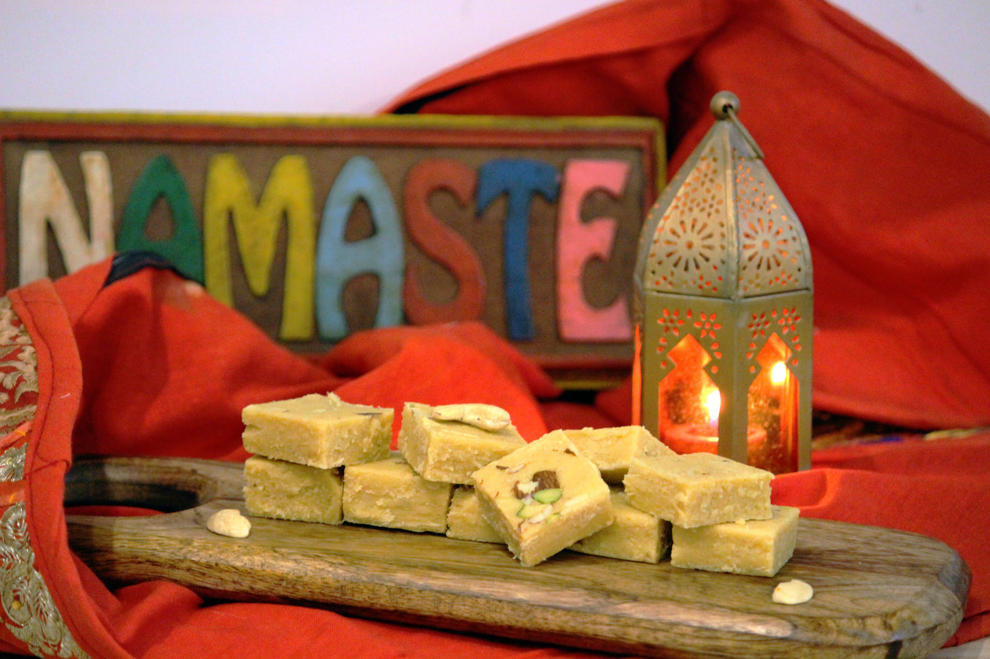Vegan Soan Papdi
