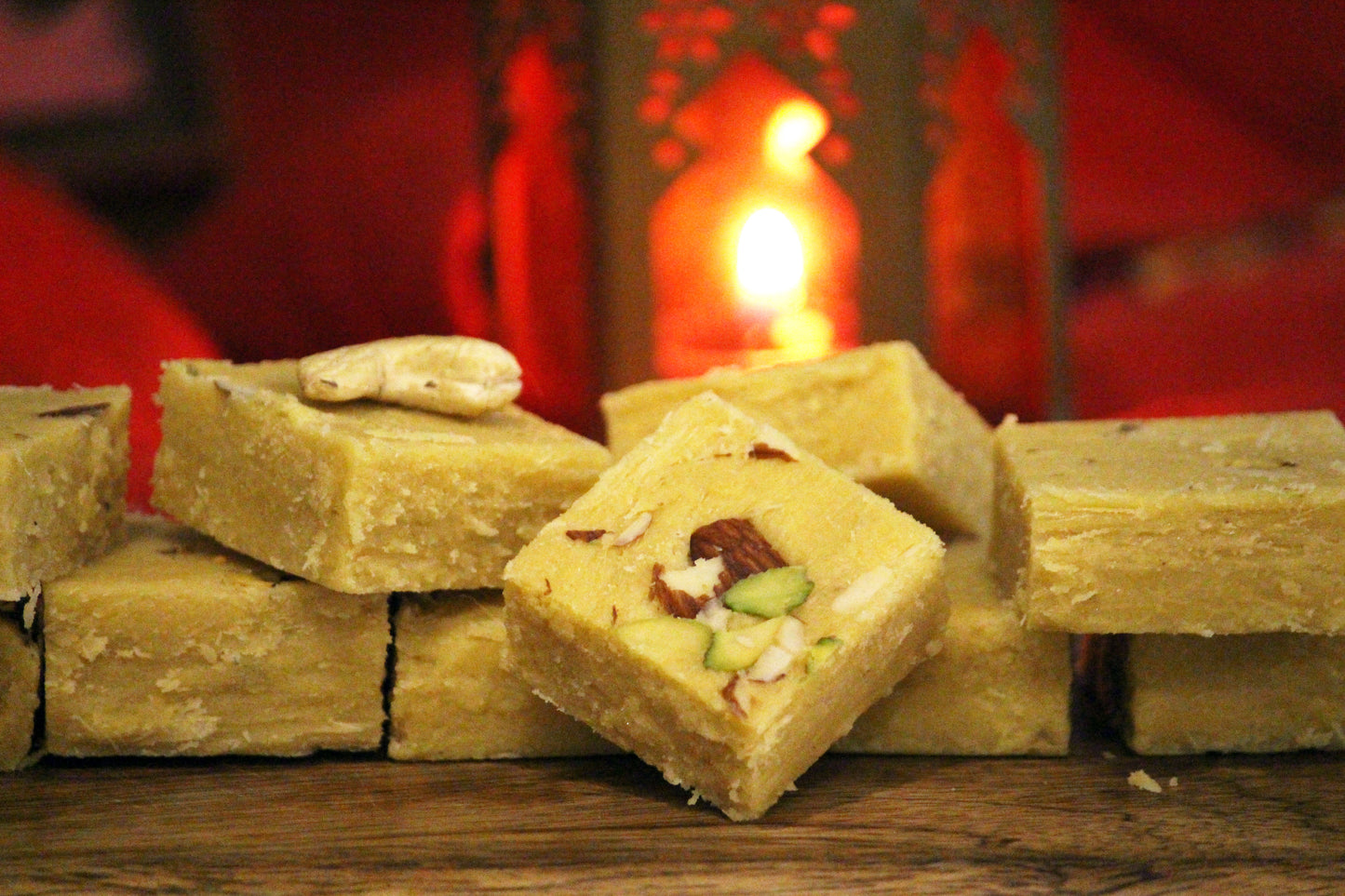 Vegan Soan Papdi