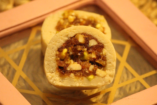 Vegan Dry Fruit Cashew Roll