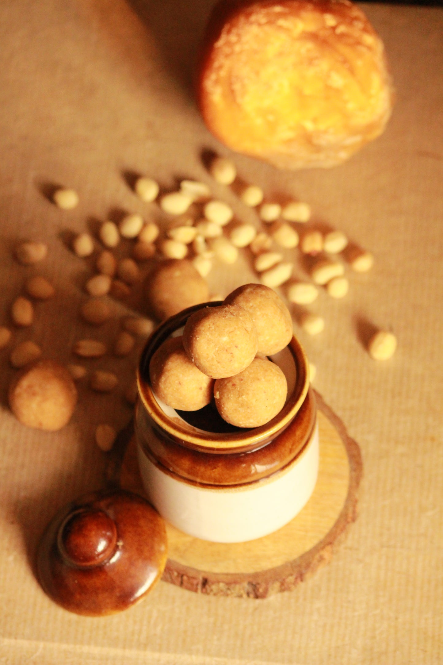 Vegan Peanut Jaggery Laddoo